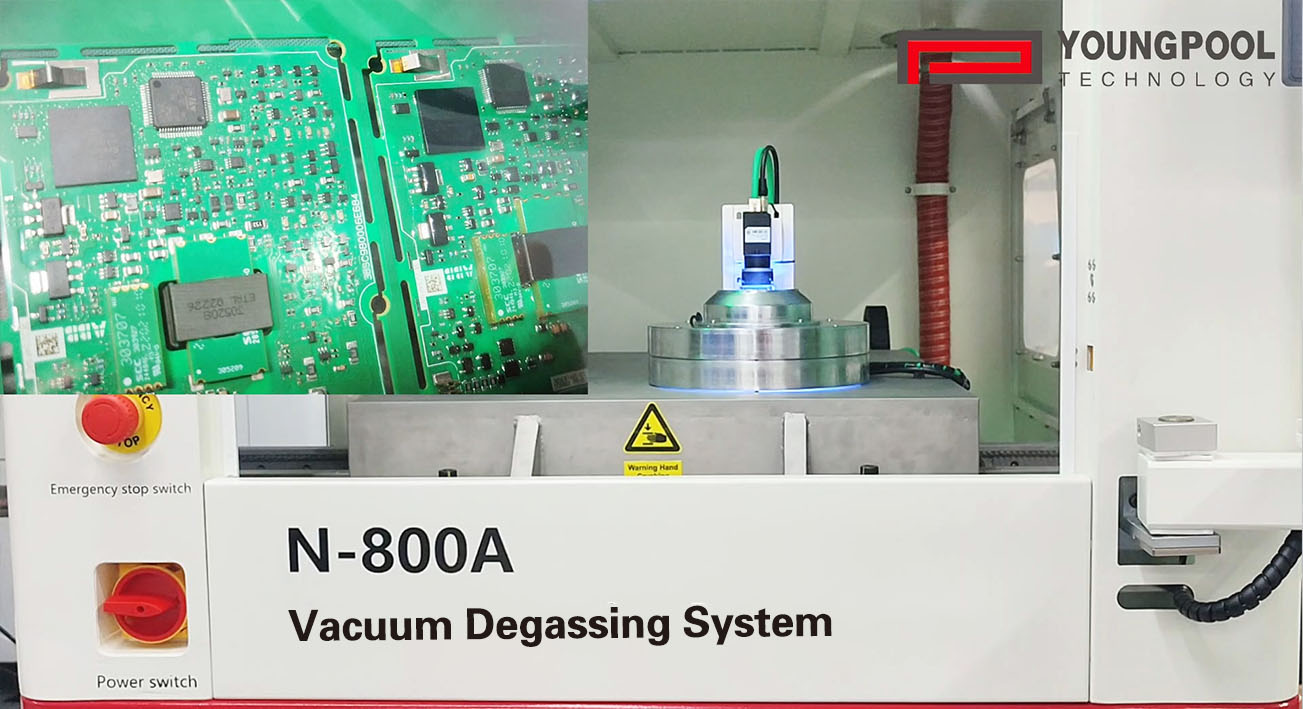 ผู้ให้บริการ EMS จากยุโรปเลือกใช้เครื่องกำจัดก๊าซสุญญากาศ Youngpool N-800A เพื่อเสริมสร้างศักยภาพในการจ่ายกาวและการเคลือบ